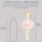 MON AMI Charlotte The Ballerina 15-Inch Stuffed Doll, Plush Gift Girls