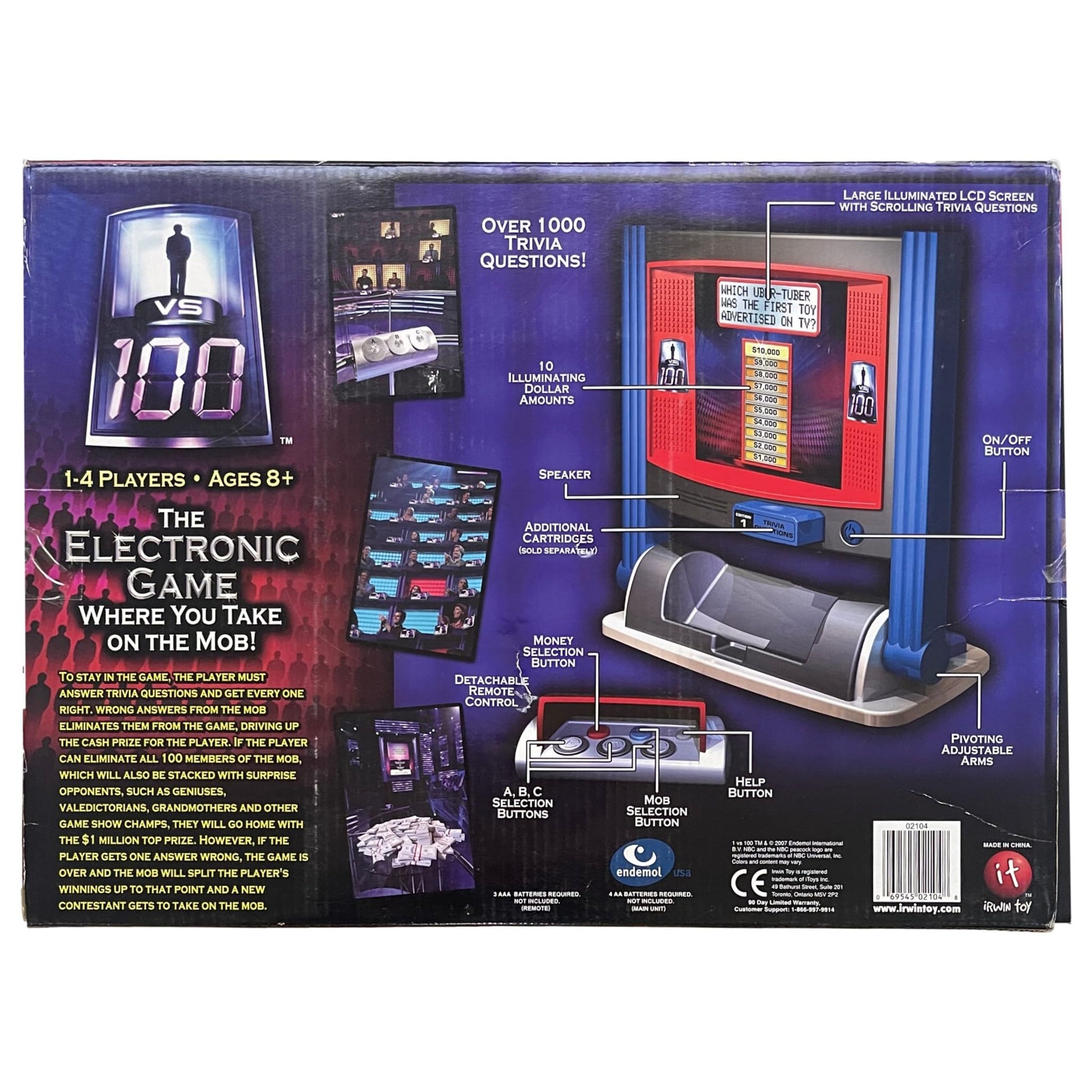 iToys Inc. 1 vs. 100 Electronic Tabletop Game