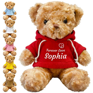 KZCKZC Personalized Teddy Bear with Name, Custom Bears Gifts for Birthday