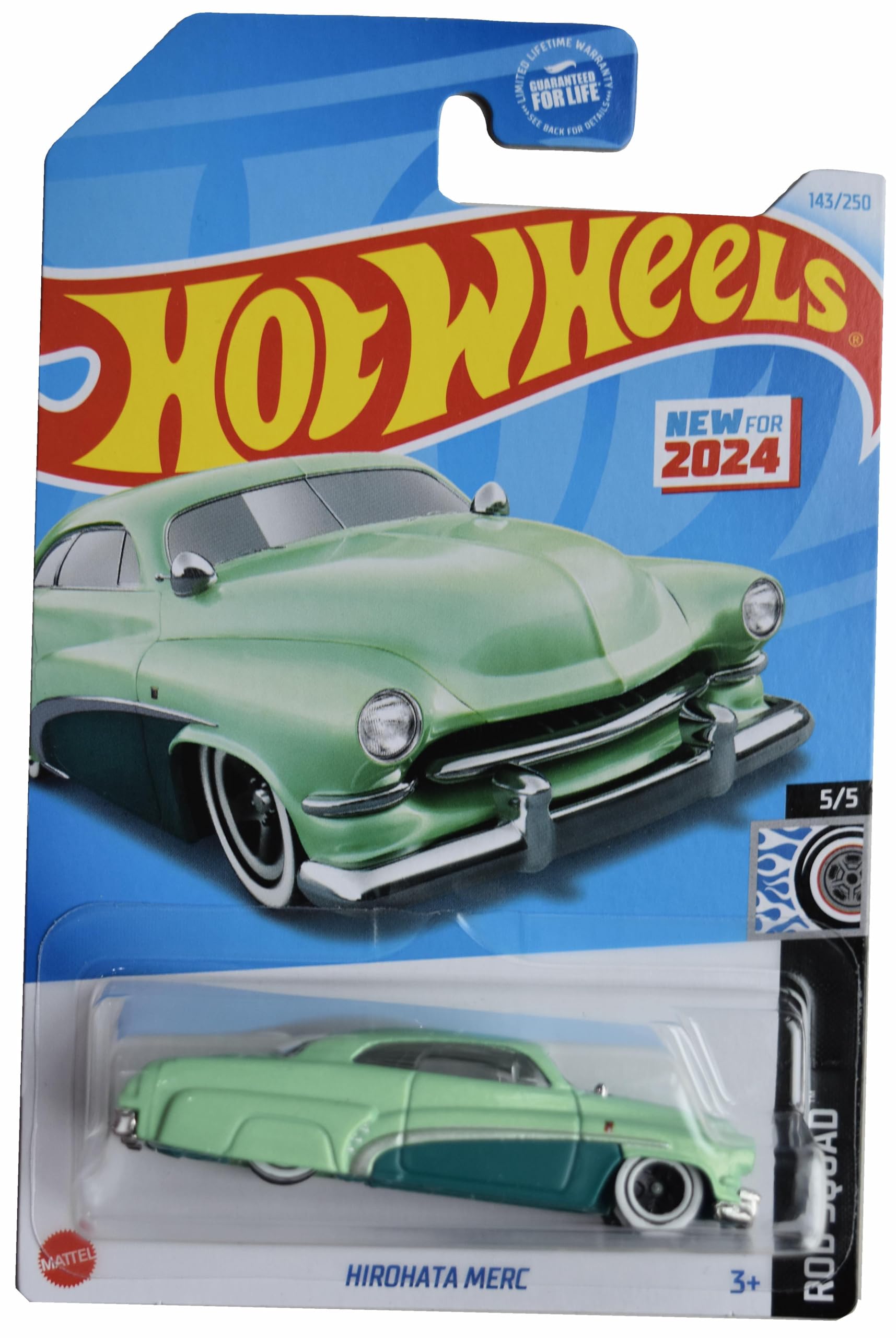 Hot Wheels Hirohata MERC, Rod Squad 5/5 [Green] 143/250