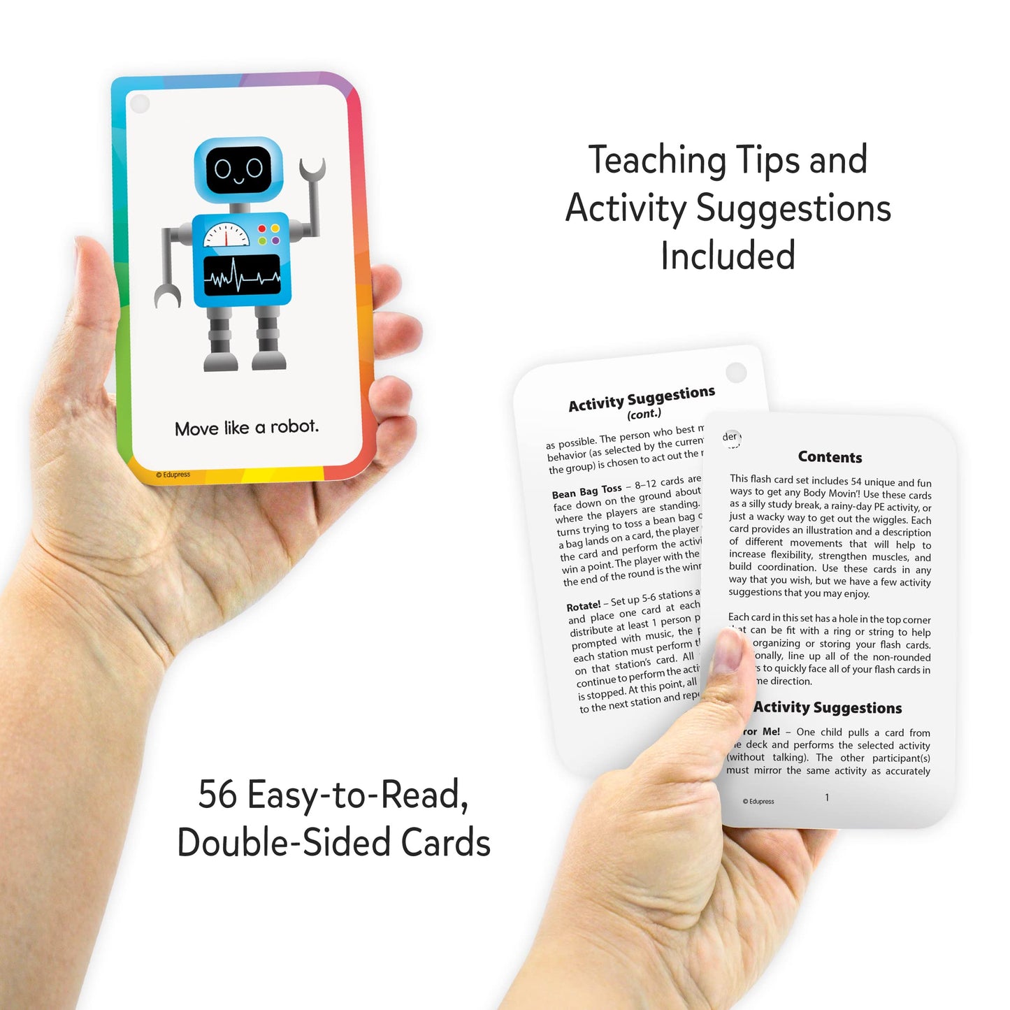 Body Movin’ Flash Cards (EP62077)