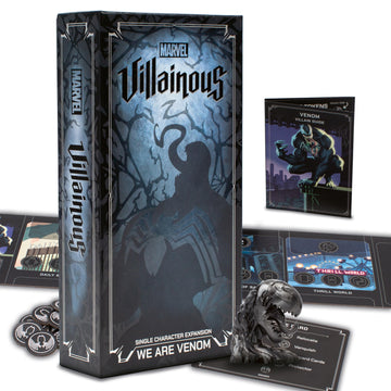 Ravensburger Marvel Villainous - We are Venom - Single Character Strategy Board Game Expansion - Play as Venom, The Iconic Symbiote and Defeat