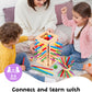 Montessori Wooden Board Game for Kids 3-8 Fine Motor Skills Toy Learning