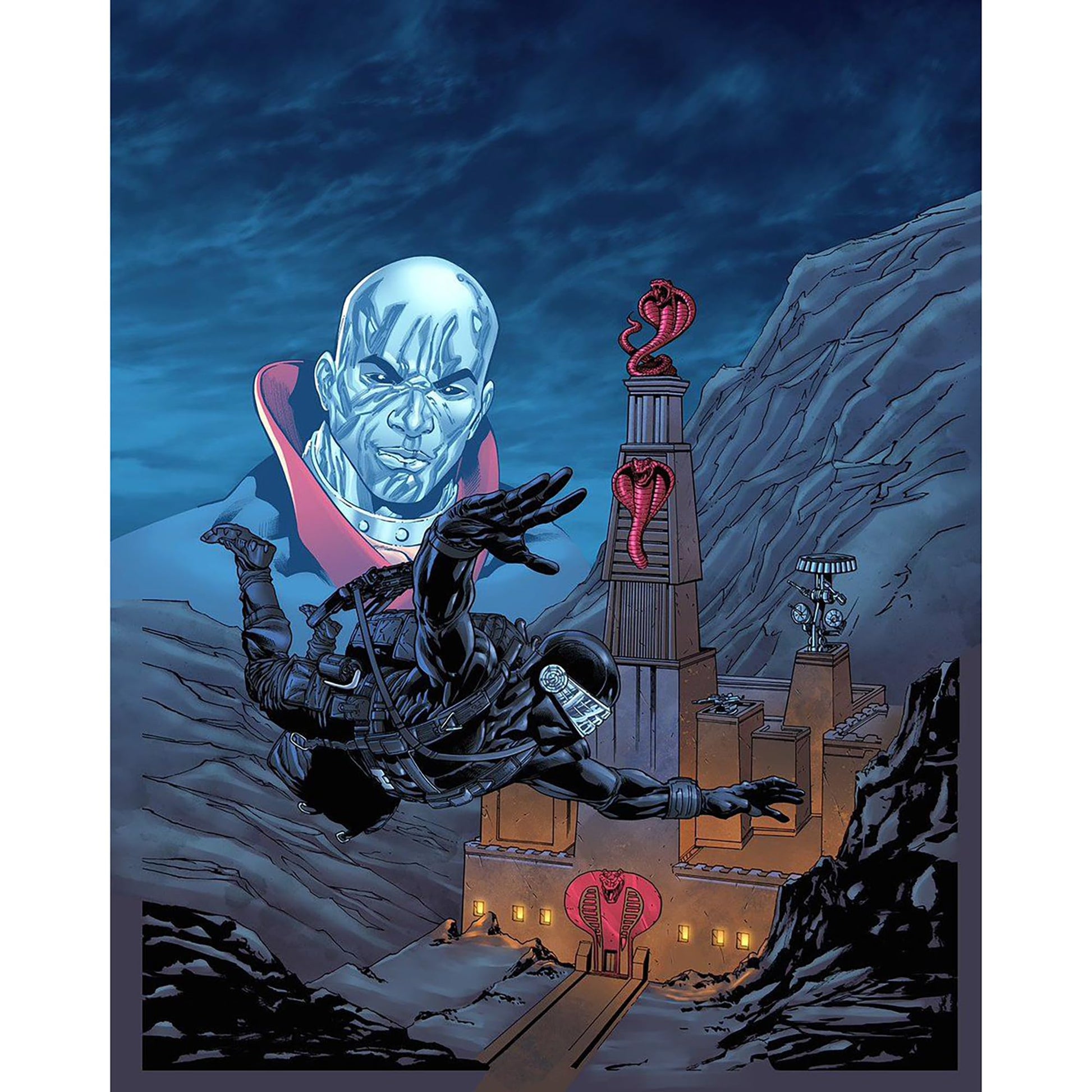 Renegade Game Studios G.I. Joe Deck Building Game Silent Interlude Expansion - 2 Missions, Ages 14+