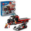 LEGO City F1 Display Truck with Audi F1 Race Car - Building Toy for Boys & Girls, Ages 7+ - F1 Car Toy for Pretend Play - Gift for Birthdays - 60493