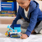 Disney Junior Pupstruction Phinny’s Crane 3-piece Figure and Vehicle Set, Blue, Dog, Kids Toys for Ages 3 Up by Just Play