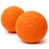 Botabee - Set of 2 Kids Basketball - 6 Inch Mini Rubber Ball for Little Tikes - Toddler Balls for Indoor/Outdoor Play - Ideal Gift Toy for Boys