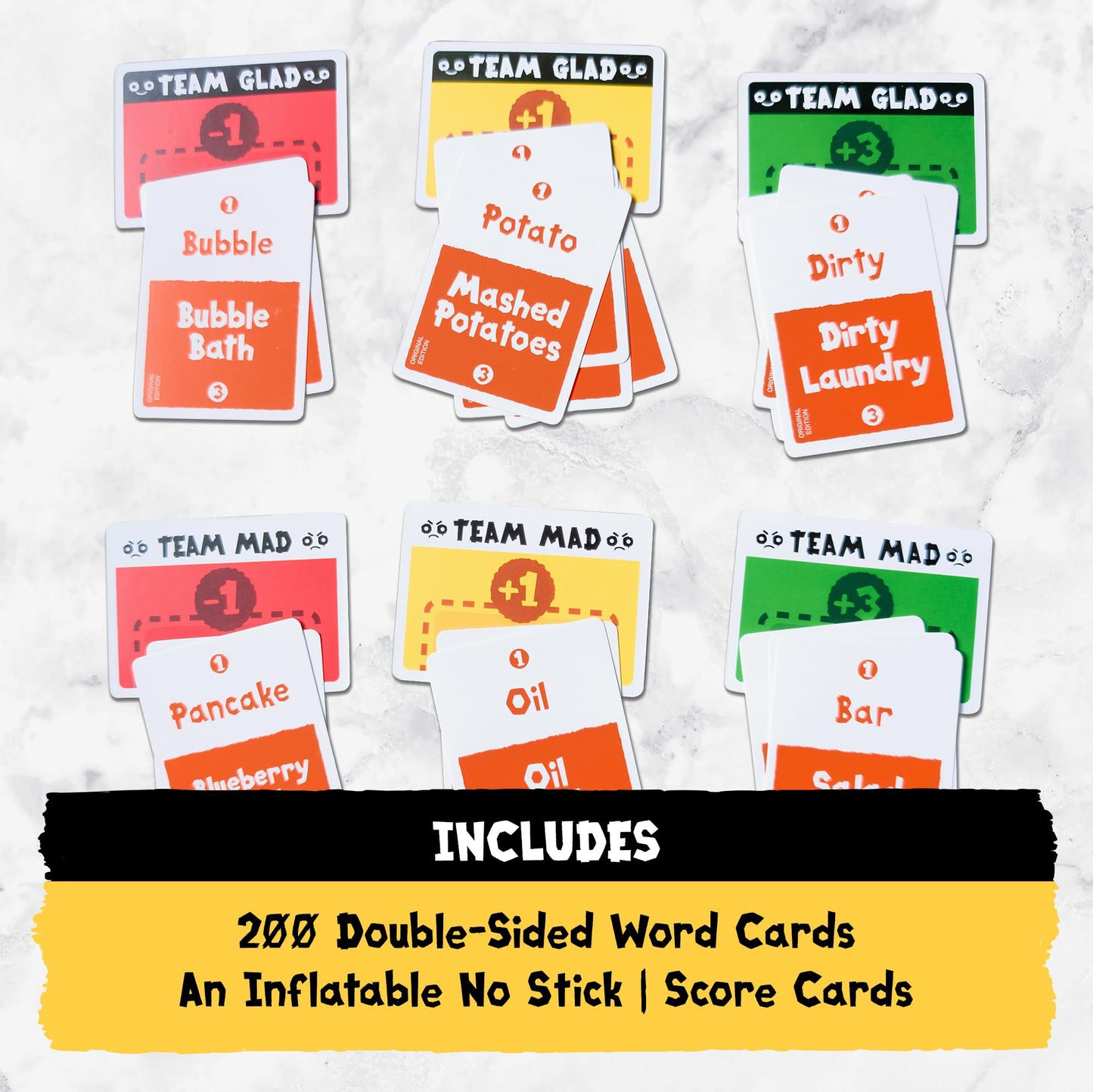 Exploding Kittens Poetry for Neanderthals 2+ Players - Ages 7+ - 15 Minutes to Play - Competitive Word Guessing Game - Party Game, Family Game Night
