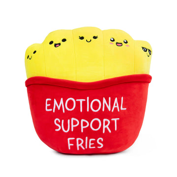 Emotional Support Mochi Fries by Relatable, Cuddly Stuffed Toys, Soft Body Pillow Plushies, Cute Room Decor, Great Gift Ideas for Loved Ones of All