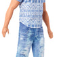Barbie Ken Fashionistas Distressed Denim Doll