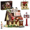 Gravity House Building Sets, Mystery Shack House Building Blocks Toy, Compatible with Lego, Collectible Buildable Fun Model Toys, Gift for 14+ Boys