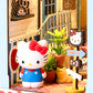 Hands Craft DIY Miniature Kit Book Nook - Hello Kitty Town Square | Whimsical Miniature Scene | Intricate Design, Adorable Charm | LED Lights |