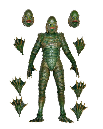 NECA - Universal Monsters - 7” Scale Action Figure - 7" Ultimate Creature from the Black Lagoon (Color)