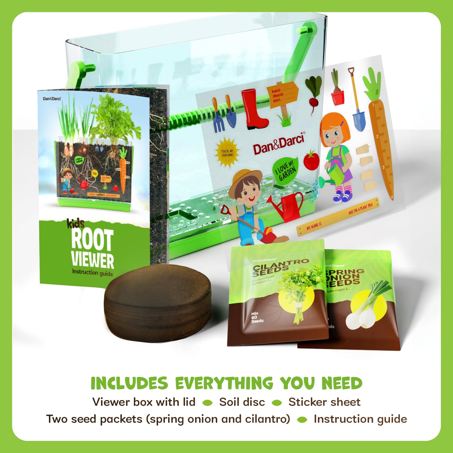 Root Viewer Kit for Kids - Grow Your Own Plant for Boys & Girls Gifts