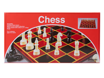 Chess - with Folding Board and Full Size Chess Pieces by Pressman