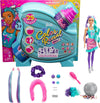 Barbie Color Reveal Doll, Glittery Purple with 25 Hairstyling & Party-Themed Surprises Including 10 Plug-in Hair Pieces