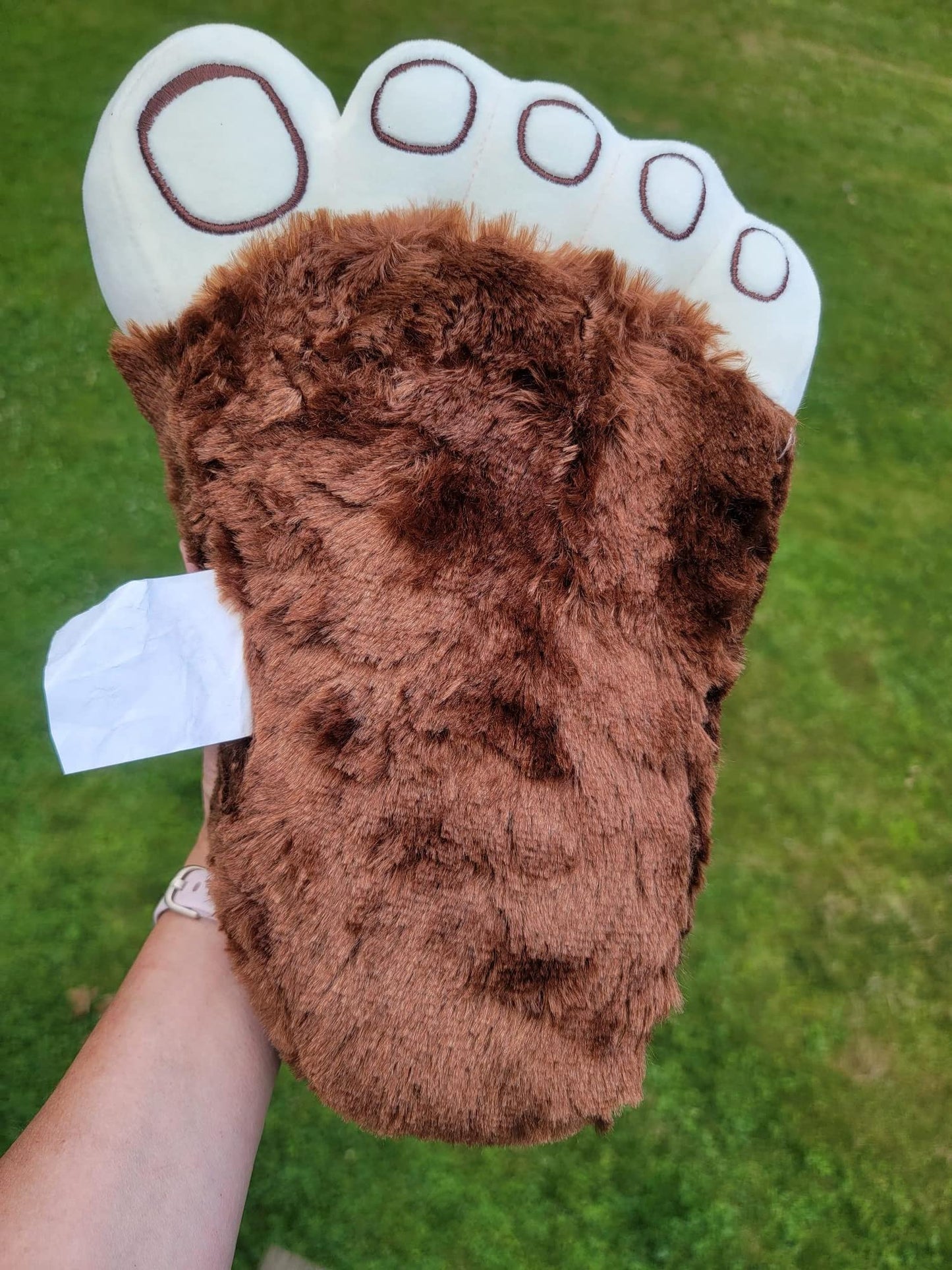 Wilcor Bigfoot Yeti Paw Pillow 13inch Comfy Cozy Squishies Stuffed Animal Plush Sasquatch