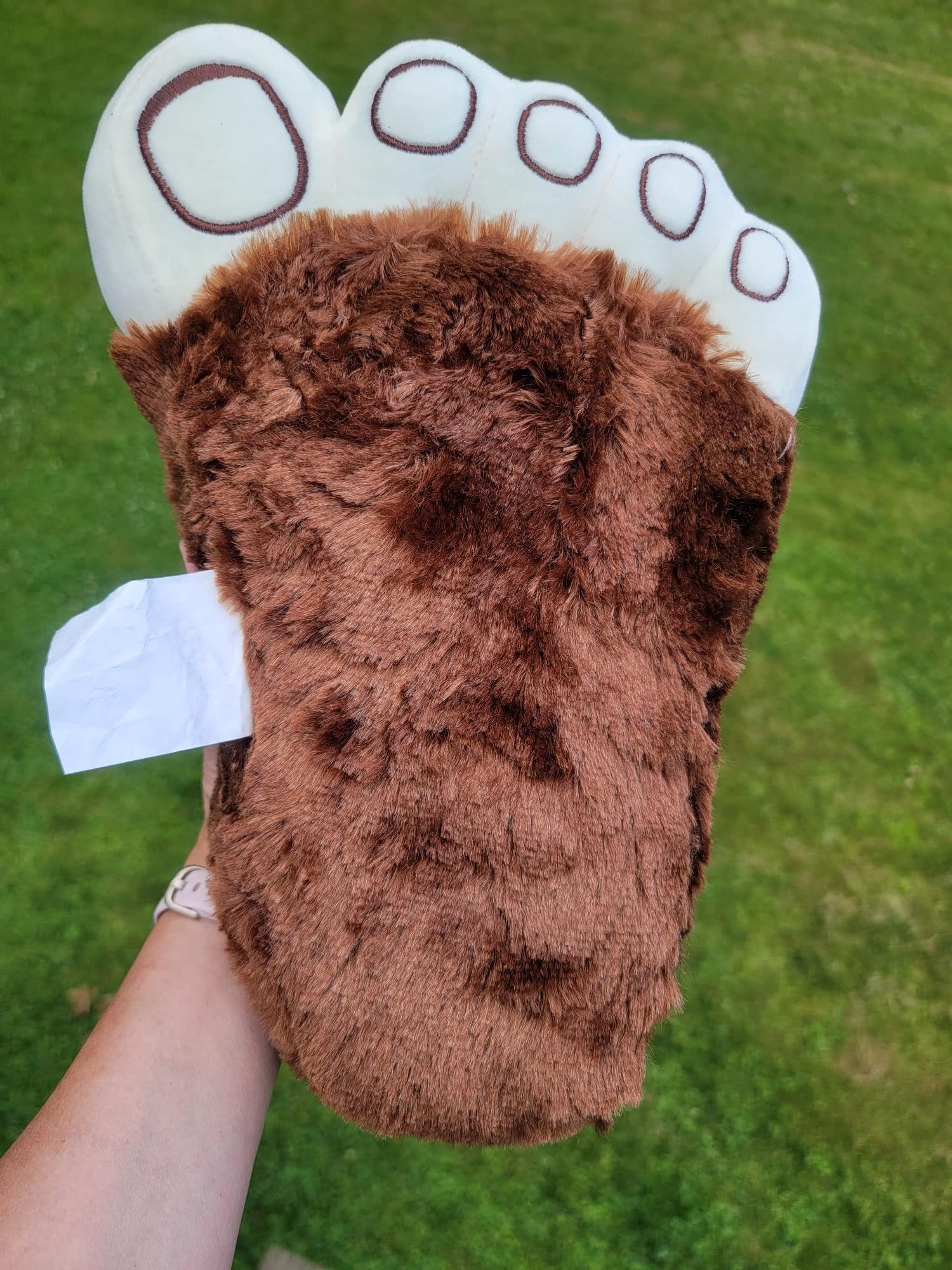 Wilcor Bigfoot Yeti Paw Pillow 13inch Comfy Cozy Squishies Stuffed Animal Plush Sasquatch