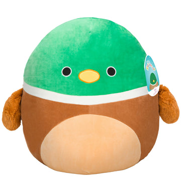Squishmallows Original 16-Inch Large Avery The Mallard - Official Jazwares Pillow Plush - Collectible Soft & Squishy Duck Stuffed Animal Toy - Add