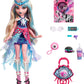 Monster High Monster Fest Doll, Lagoona Blue with Glam Outfit & Festival Themed Accessories Like Snacks, Band Poster, Statement Bag & More