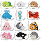 HJPLPXH Small Toy Gift,Party Favors for Kids,12 Boxes Marine Animals Micro Mini Building Blocks Set, Birthday Gift for Kids Ages 8-16+