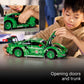 LEGO Technic Porsche 911 GT3 R Rexy AO Racing Car Building Toy for Boys & Girls - Car Toy W/Realistic Steering & 6-Cylinder Engine for Kids & Auto