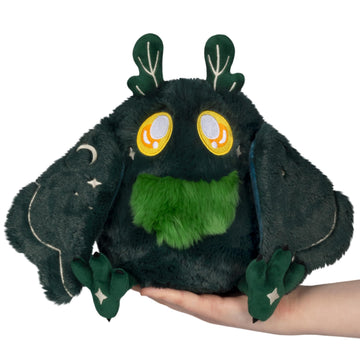 Squishable - Mini Dark Forest Mothman - Mothman Collection - 9 in - Soft Toy Collectible Stuffed Animal - Wing Magnets