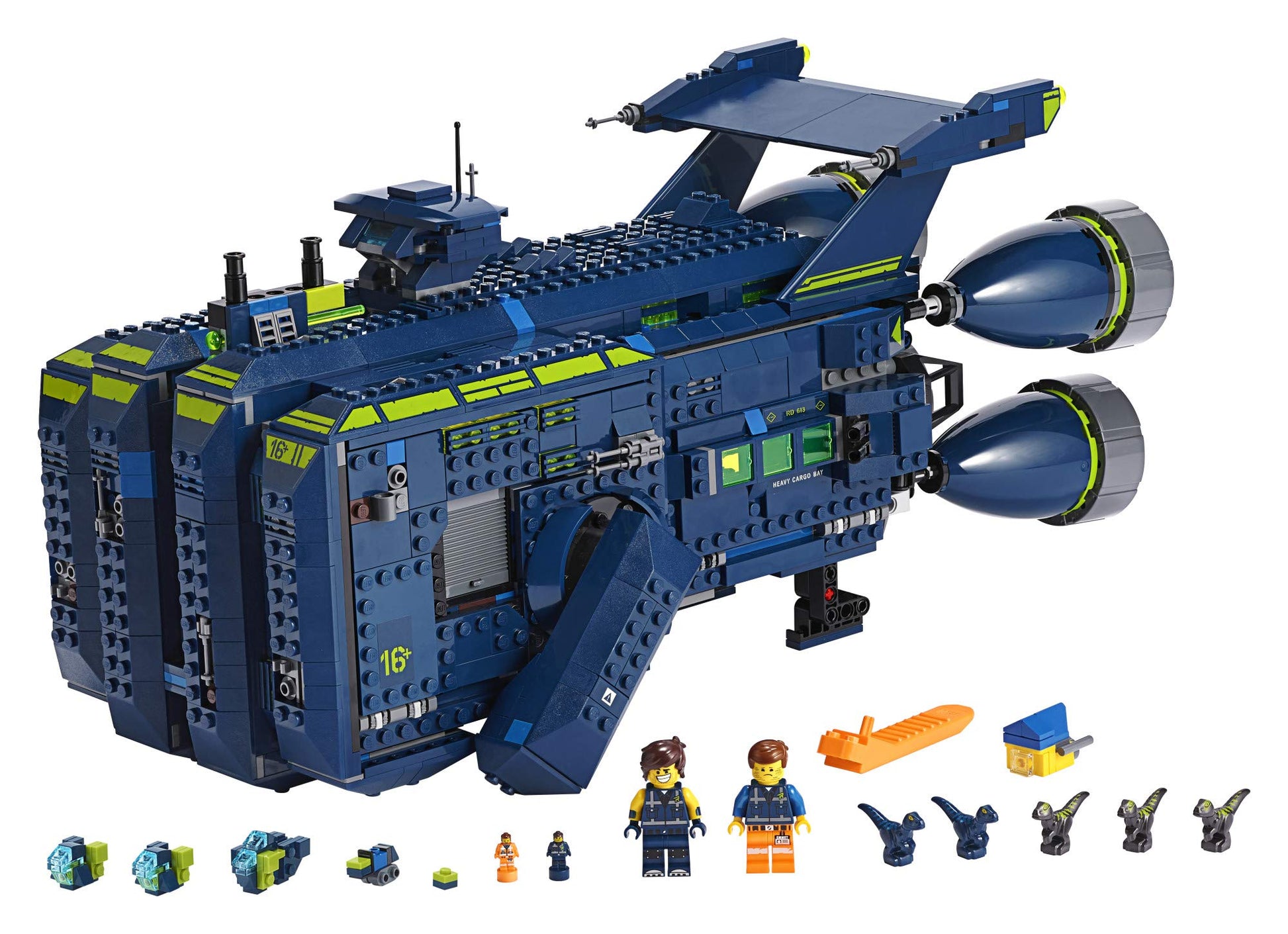 LEGO THE Movie 2 The Rexcelsior; 70839 Building Kit (1820 Pieces)