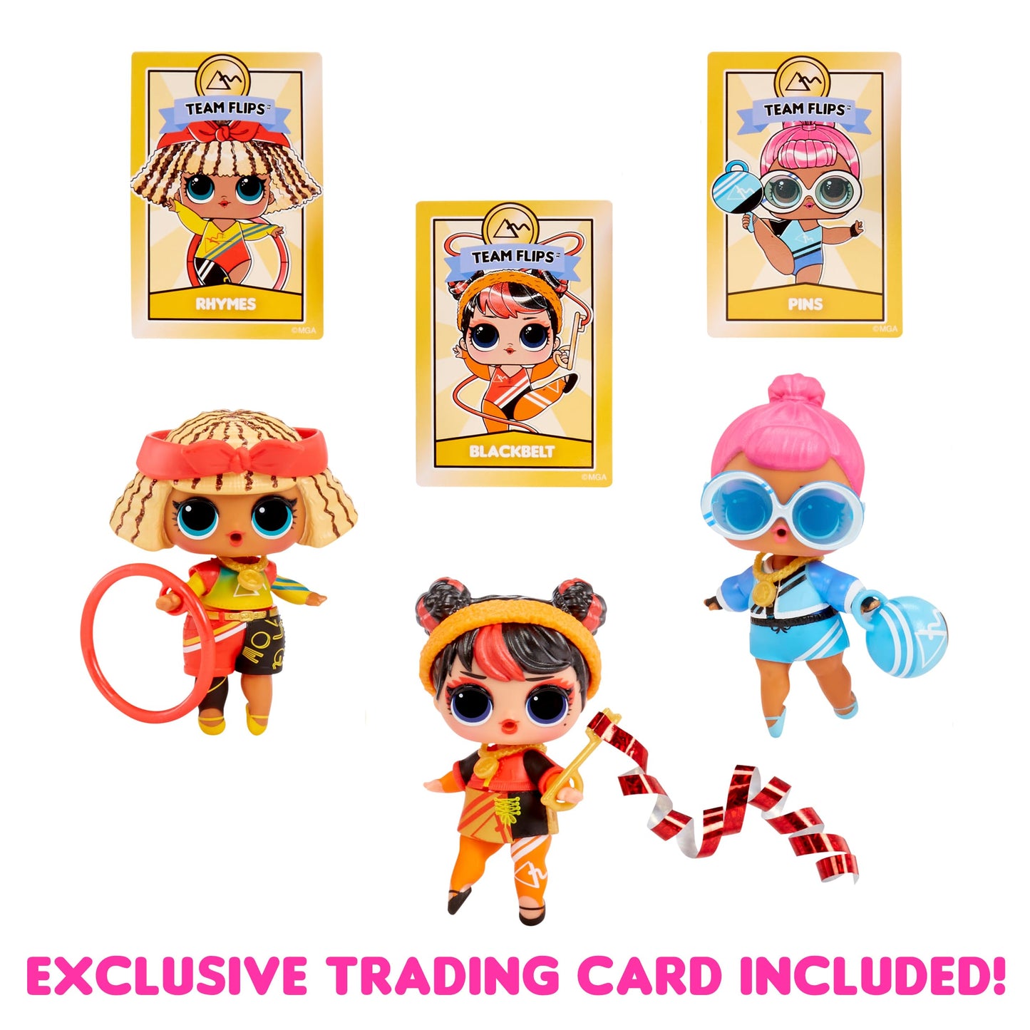 LOL Surprise All Star Sports Gymnastics with Collectible Doll, 8 Surprises, Gymnastics Theme, Balance Beam Ball, Sports Doll, , Limited Edition Doll