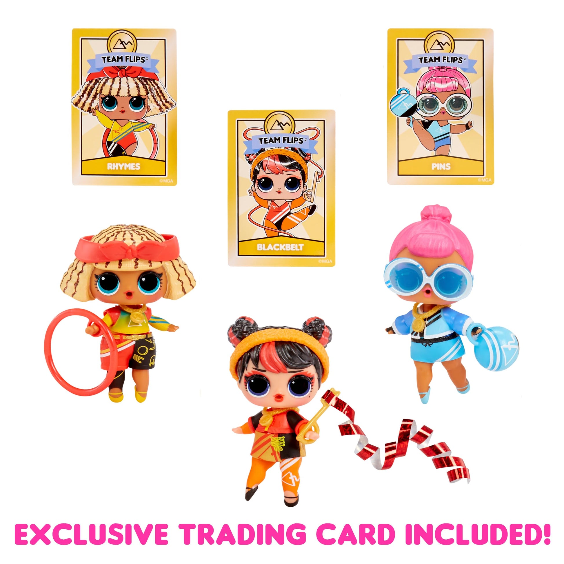 LOL Surprise All Star Sports Gymnastics with Collectible Doll, 8 Surprises, Gymnastics Theme, Balance Beam Ball, Sports Doll, , Limited Edition Doll