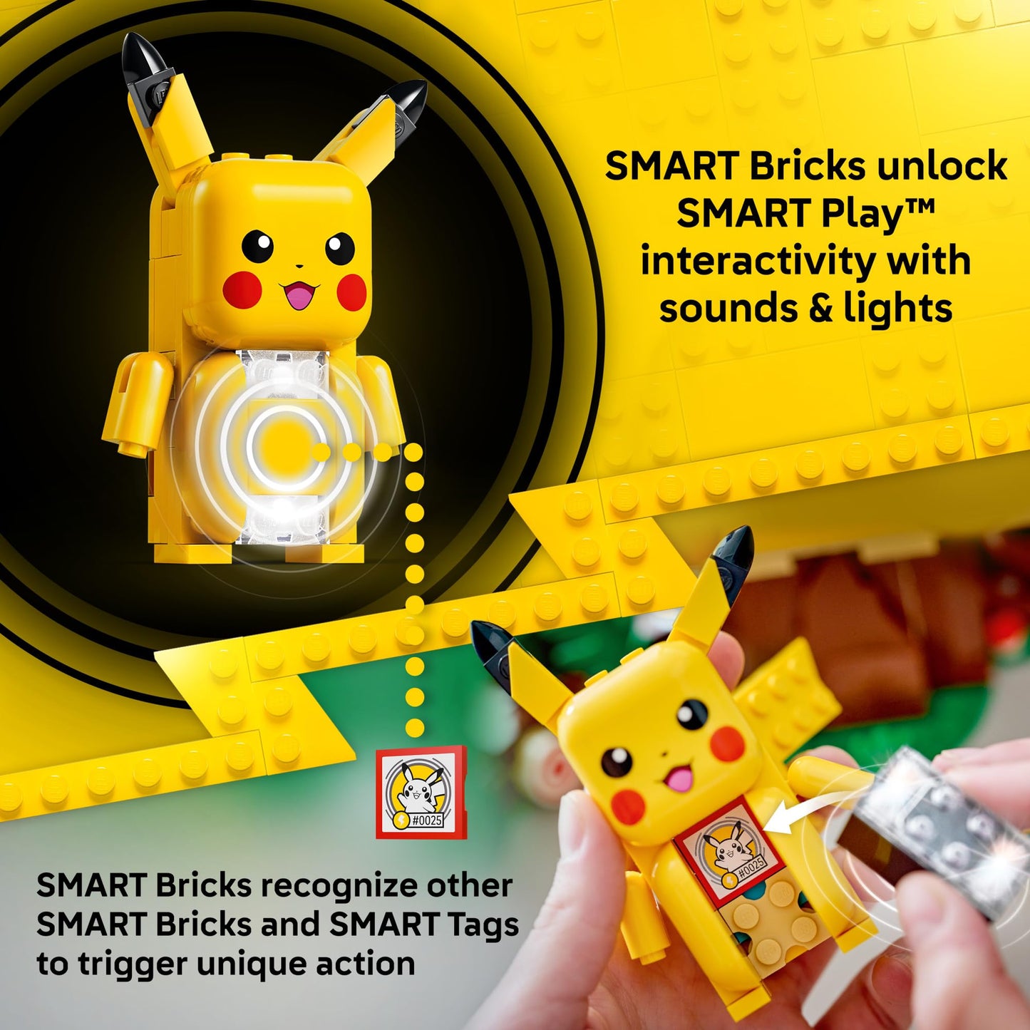 LEGO Pokémon SMART Play: Training House with Pikachu 72164