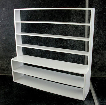 Dollhouse Miniature 1:12 Scale White Store Shelf #T5194