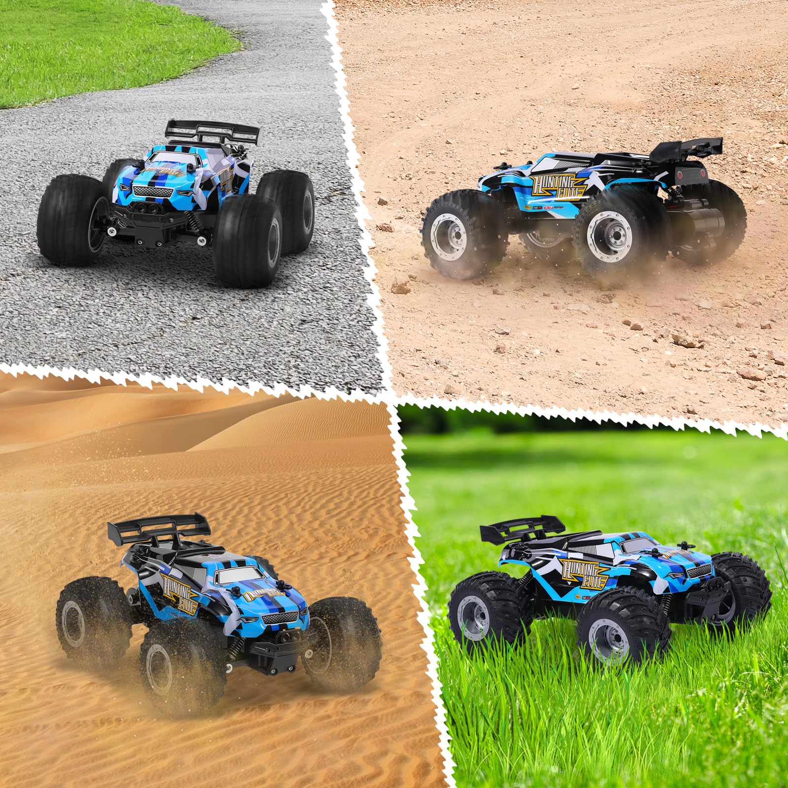 Remote Control Car, Remote Control Truck, 2.4Ghz All Terrain Rc Cars