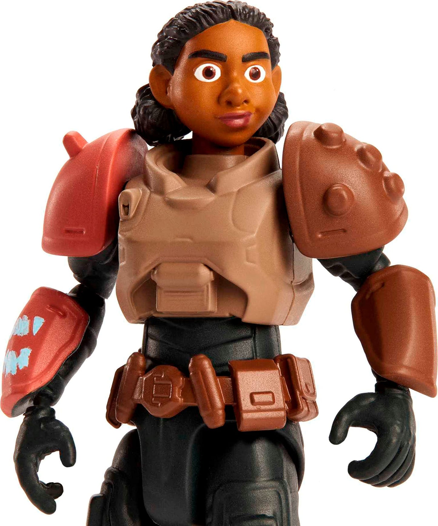 Mattel Disney Pixar Lightyear Action Figure & Accessories Set, Jr. Zap Patrol Izzy Hawthorne with Laser Shooter & Helmet, 5-inch Scale & 12 Posable