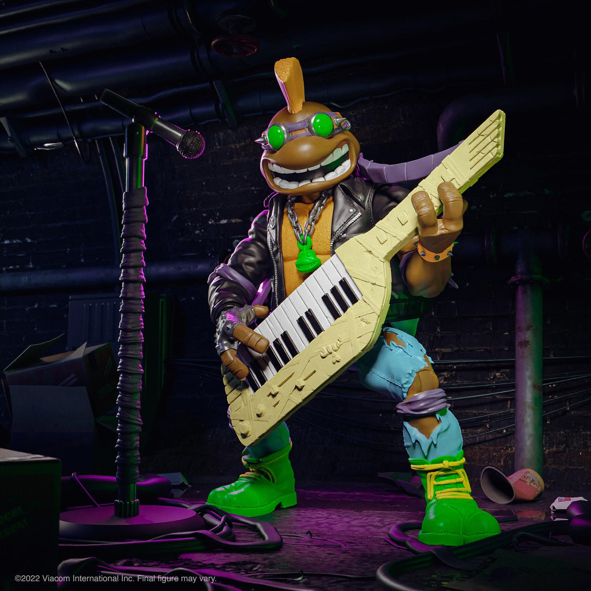 Super7 Teenage Mutant Ninja Turtles ULTIMATES! Wave 07 - Punk Rock Donatello Action Figure