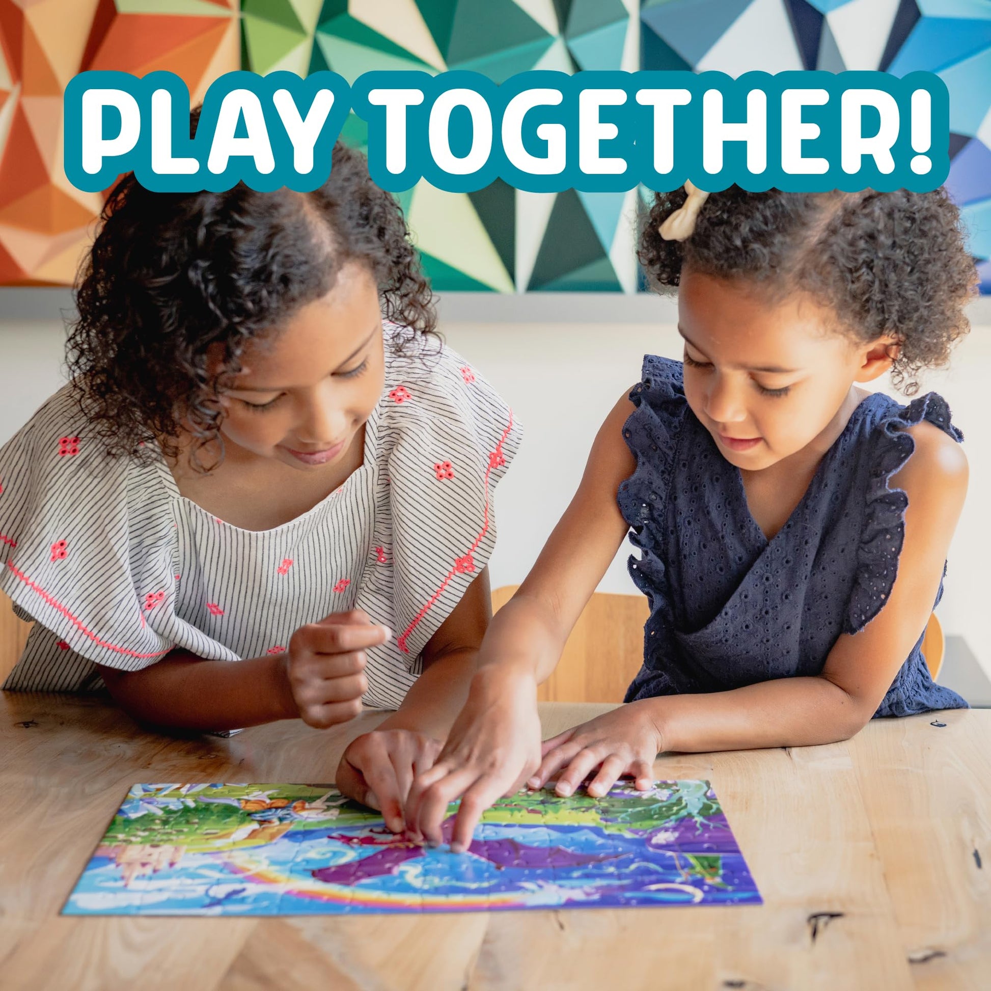 Chuckle & Roar Jigsaw Puzzles for Kids Ages 6+, 100 and 200 Piece, 4 Pack
