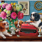 Buffalo Games - Image World - The Writer's Dogs - 750 Piece Jigsaw Puzzle for Adults - Challenging Puzzle Perfect for Game Nights - Finished Puzzle