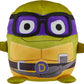 Mattel Teenage Mutant Ninja Turtles: Mutant Mayhem Cuutopia Plush Toy, 10-Inch Donatello Kawaii-Style Soft Figure, Orange Masked Mikey Collectible