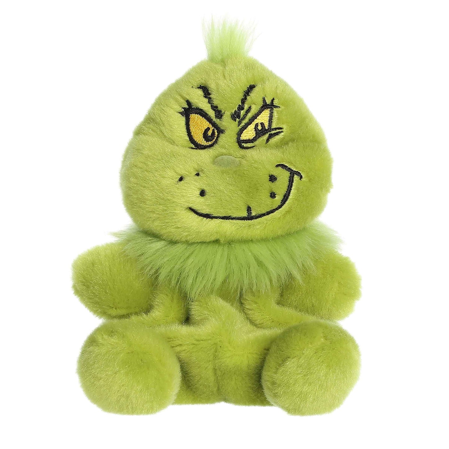 Aurora® Whimsical Dr. Seuss™ Palm Pals™ Grinch Smirk Stuffed Animal - Officially Licensed Plush for Imaginative Play - Perfect for Kids and Adults