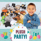 Fun Express Mini Zoo Stuffed Animal Assortment | 50 Count | Christmas Favors Giveaways Rewards Gifts Kid's Birthday VBS 2026 Vacation Bible School