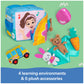 Ms. Rachel Official Surprise Learning Box, Educational Toys with Stuffed Animals, Sensory Toys & Activities for Babies, Toddler Toys for Girls & Boys