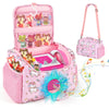 Anewkle Carrying Case for Toniebox/Little Tikes Story Dream Machine Starter Set & Music Player Storage Carrier Bag Adjustable Strap Travel Storage