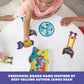 Educational Insights Pete The Cat I Love My Buttons Game - Shape Matching Games for Toddlers 3-5, Turn-Taking Kids Games, Toddler Fine Motor Skills