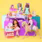 Glitter Girls - 14-Inch Fashion Doll - Brown Hair & Blue Eyes - Pink Dress, Glittery Shoes & Hairbow - Dolls for Girls 3+ Years - Bluebell