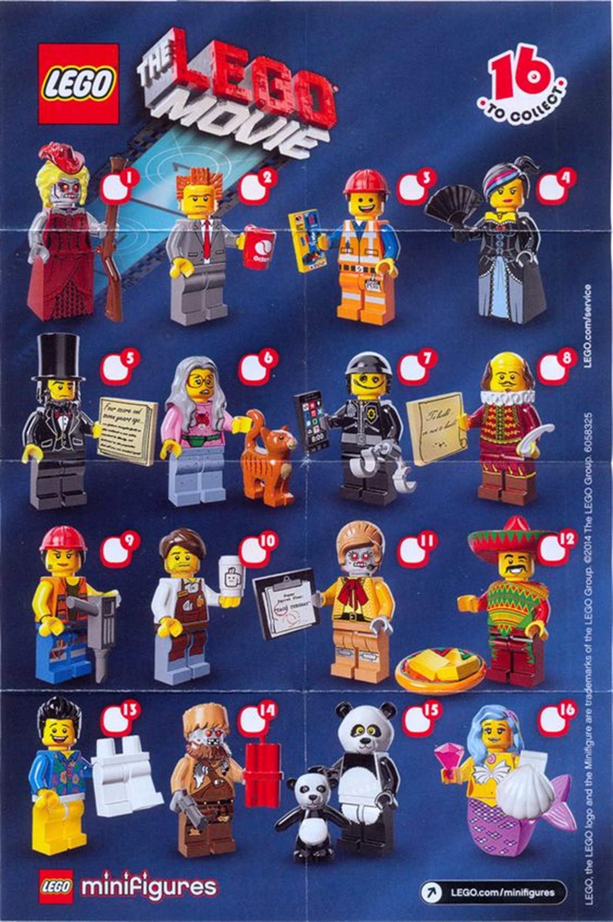LEGO The Movie Gail The Construction Worker Minifigure Series 71004