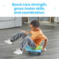 hand2mind Green Plane Glider Scooter Board, Gross Motor Toys, Ages 5+