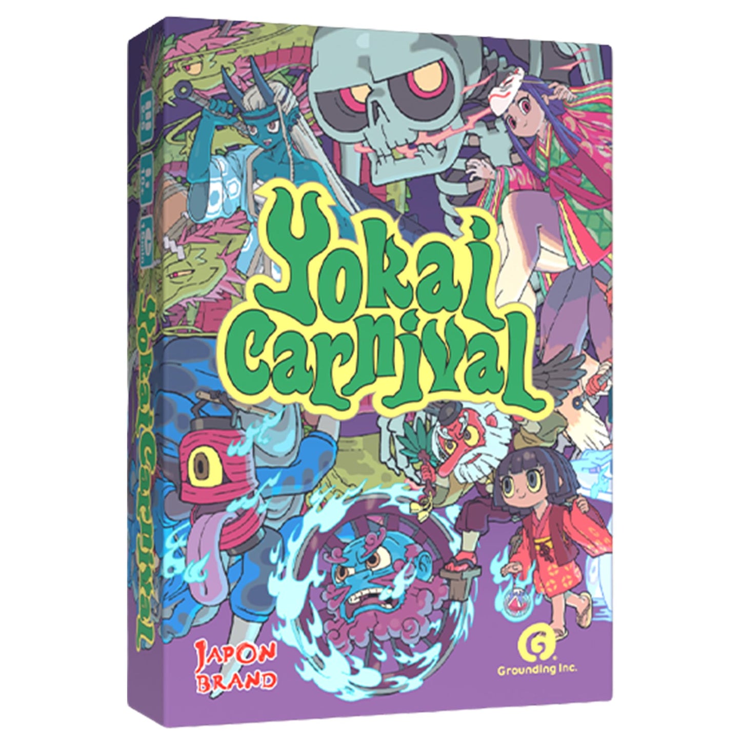 CMON Yokai Carnival Card Game - Collect Mythical Japanese Yokai! Trick-Taking Strategy & Fantasy Battles, Family Fun for Kids & Adults, Ages 10+, 2-5