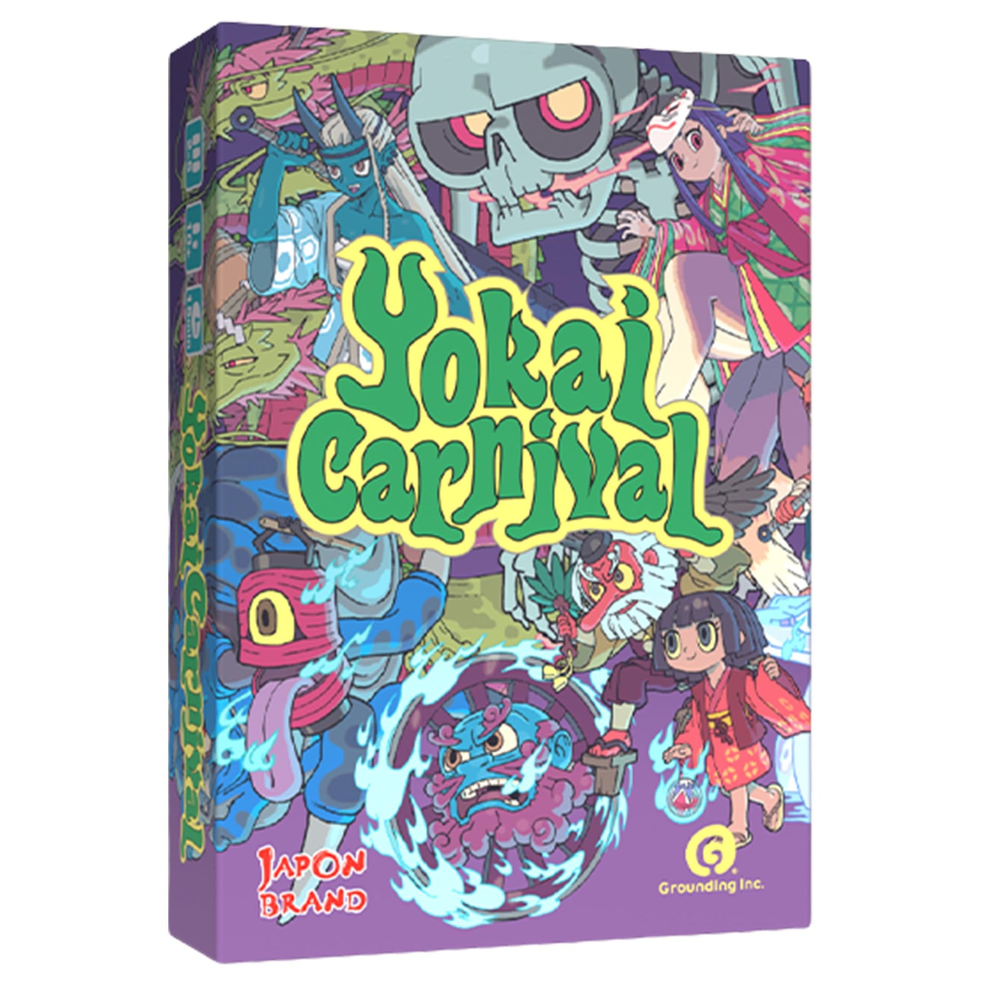 CMON Yokai Carnival Card Game - Collect Mythical Japanese Yokai! Trick-Taking Strategy & Fantasy Battles, Family Fun for Kids & Adults, Ages 10+, 2-5