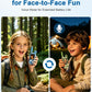 Kids Video Walkie Talkies 2 Pack, SOS Alert & 180° Rotating Camera
