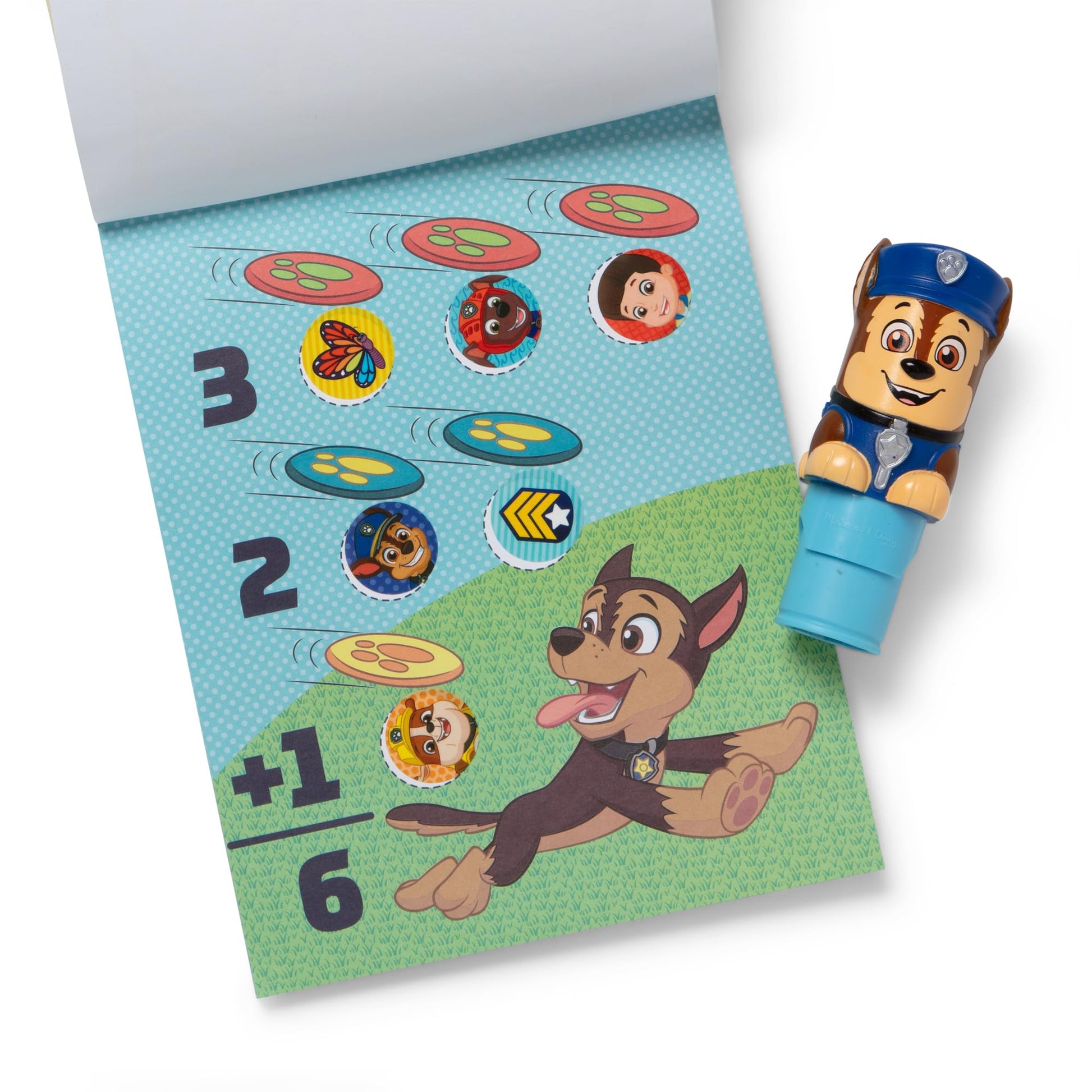 Melissa & Doug Sticker Wow! PAW Patrol Chase, Stamper Activity Book Toy
